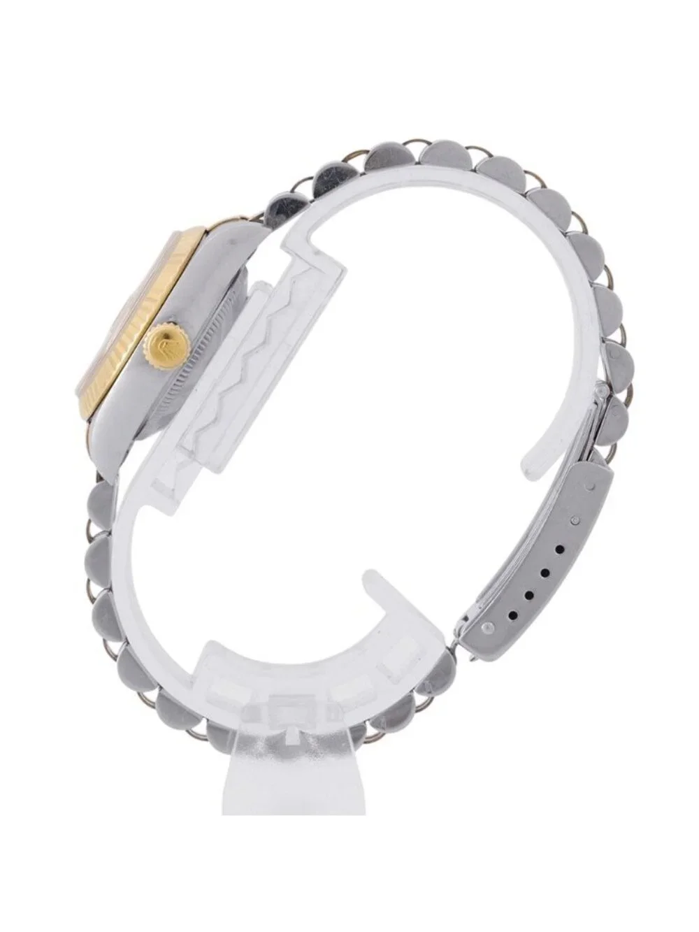 Rolex Datejust Number Watch 18K Yellow Gold Ivory Computer Dial